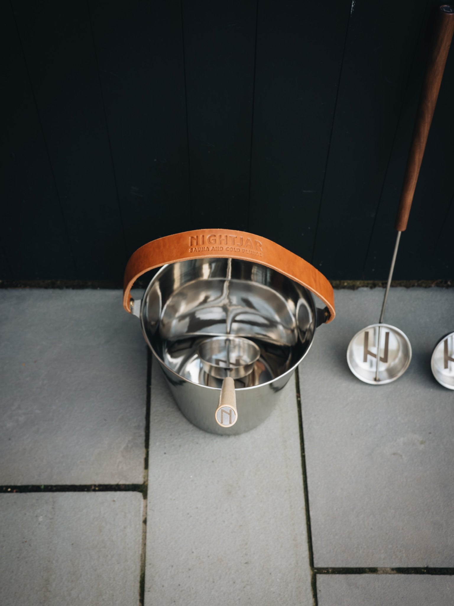 Stainless Steel Sauna Bucket – Nightjar Sauna